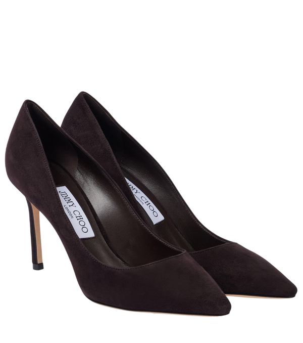 Jimmy Choo Romy 85 suede pumps