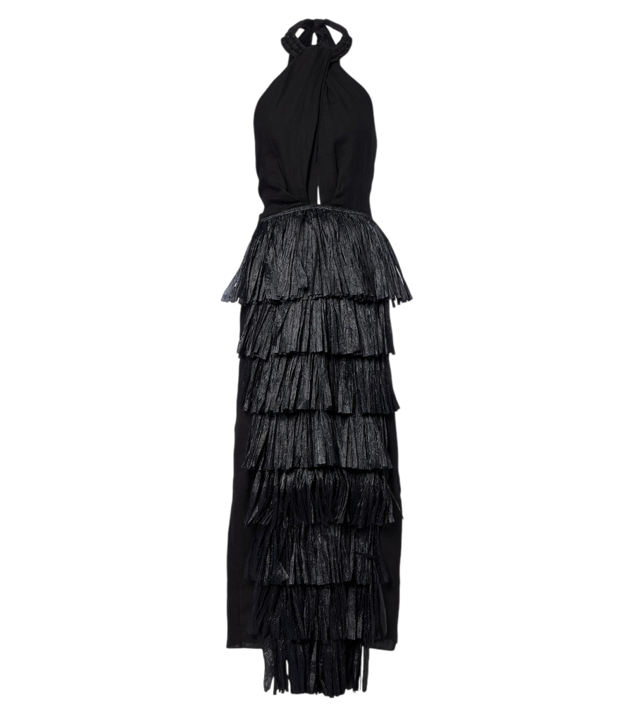 Robe en lin ornée Johanna Ortiz