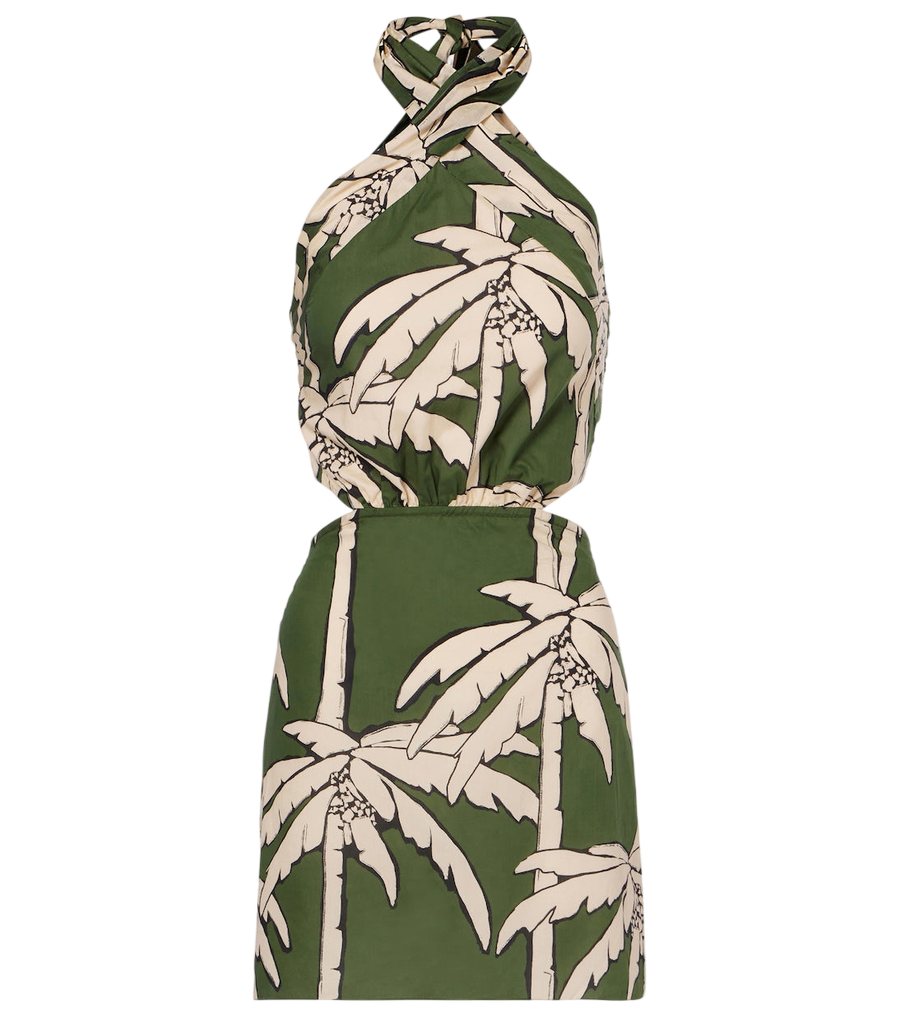 Johanna Ortiz Heart Pirate cutout minidress