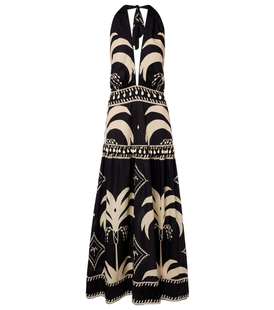 Johanna Ortiz Printed cotton maxi dress