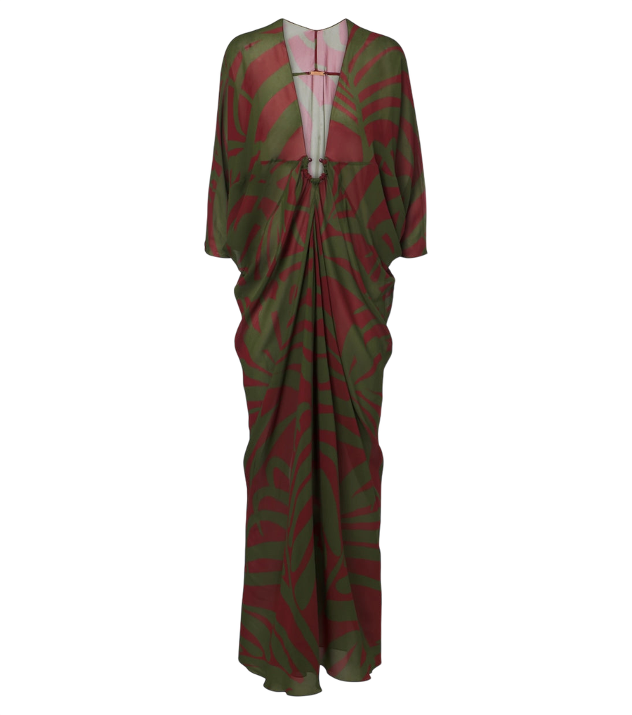 Johanna Ortiz Printed georgette kaftan
