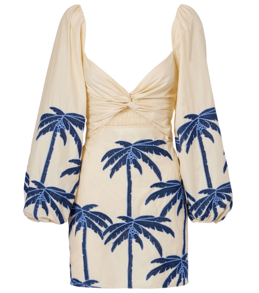 Johanna Ortiz The Power Of The Sea cotton-blend minidress