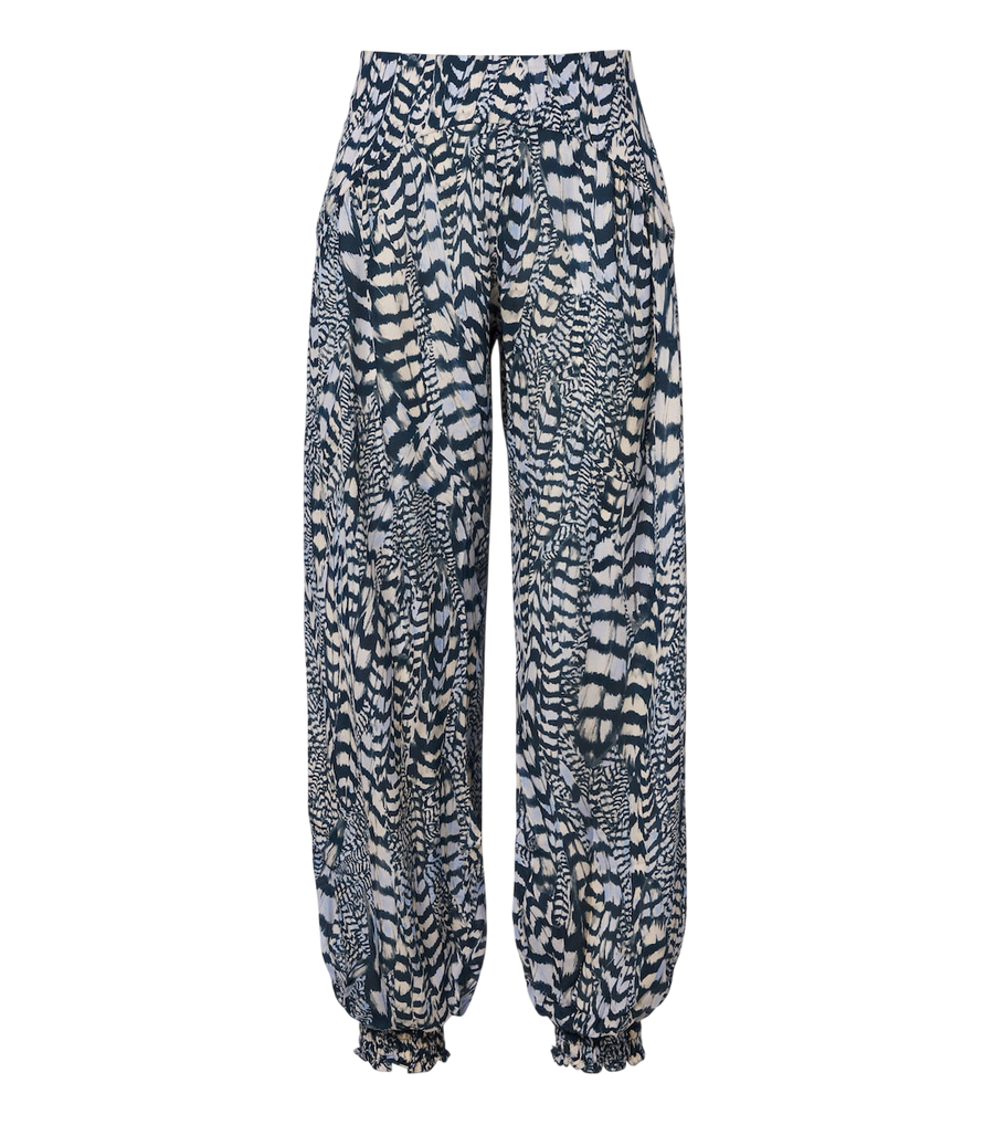 Johanna Ortiz Whispered Motion silk georgette balloon pants