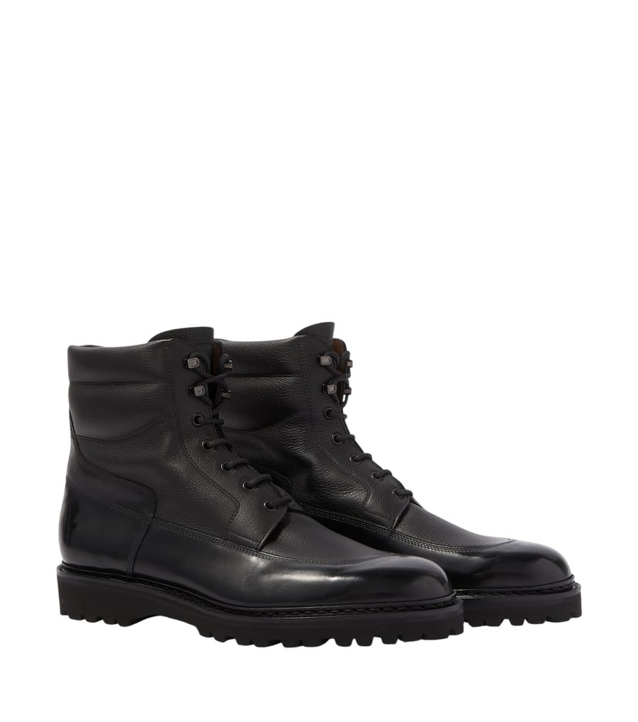 John Lobb Peak leather lace-up boots