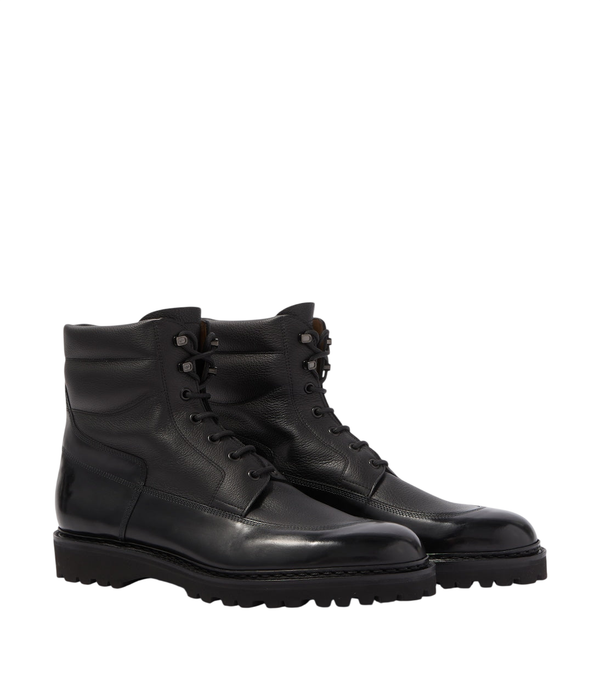 John Lobb Peak leather lace-up boots