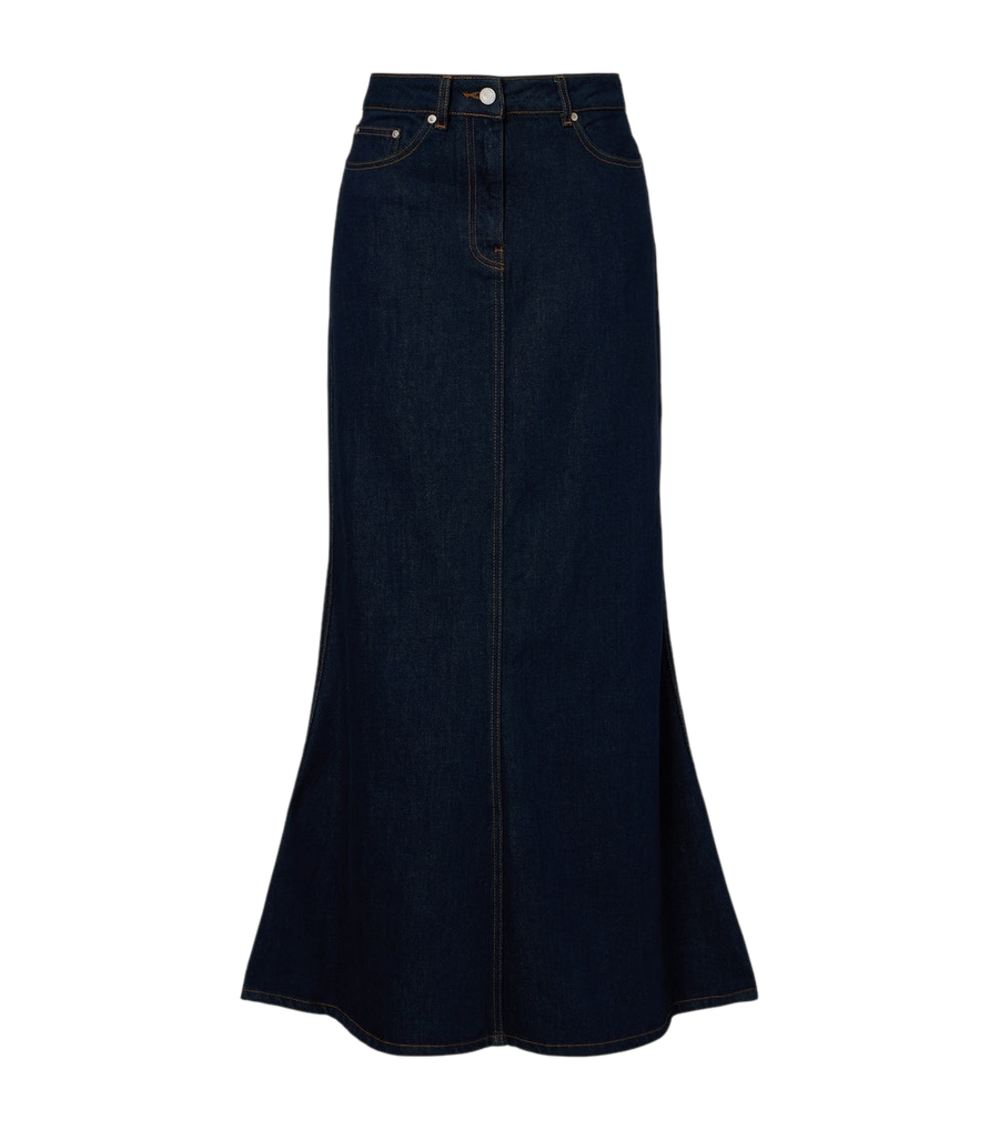 Joseph Alport denim maxi skirt