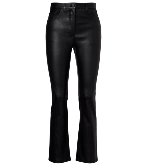 Joseph Duke leather slim pants