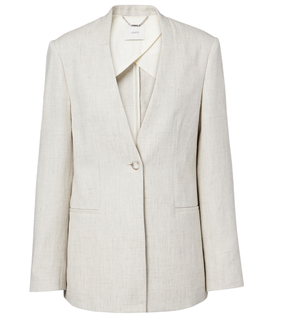 Joseph Ferula linen and cotton blazer