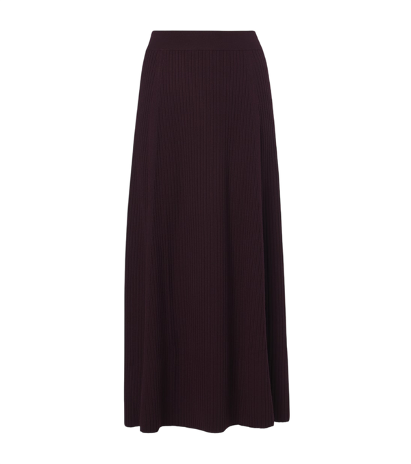 Joseph Gonna midi Hallie in misto lana a coste
