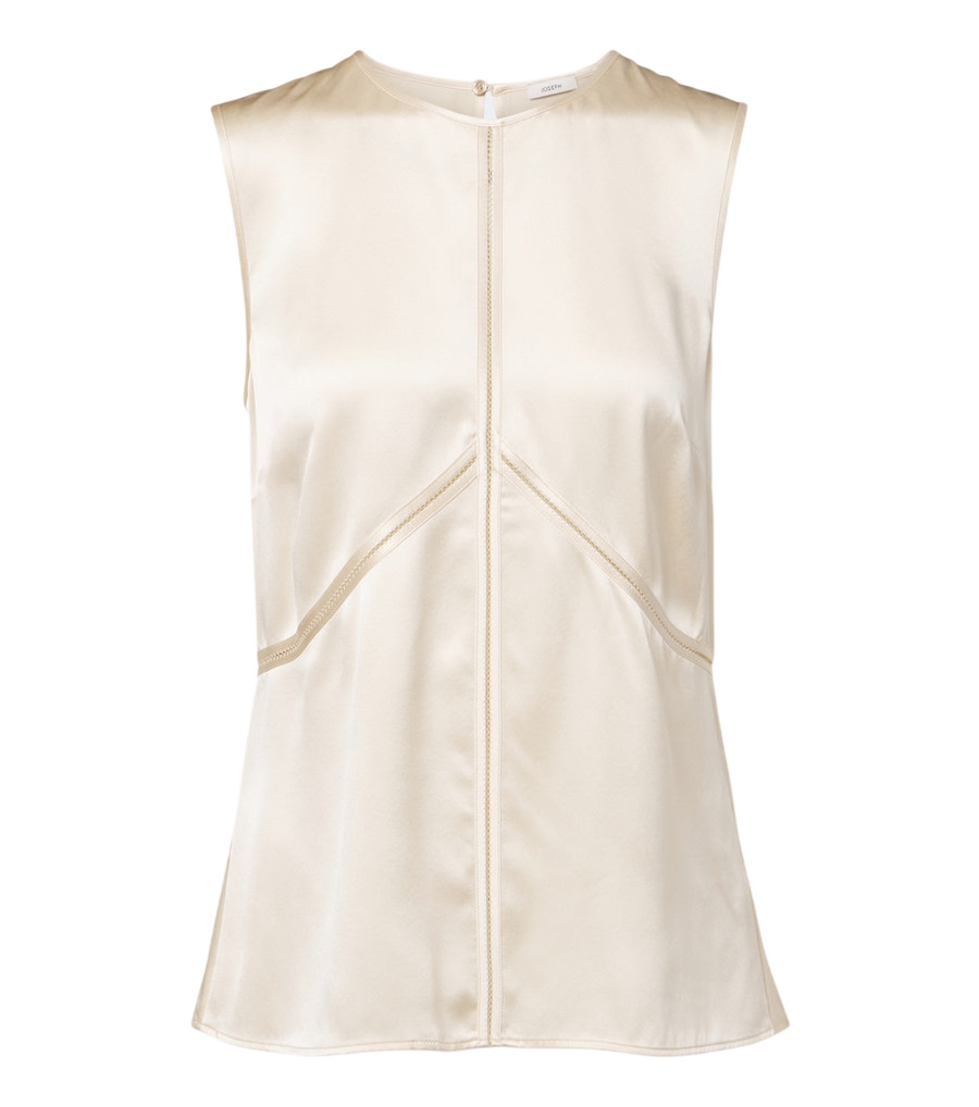 Joseph Hebe silk satin top
