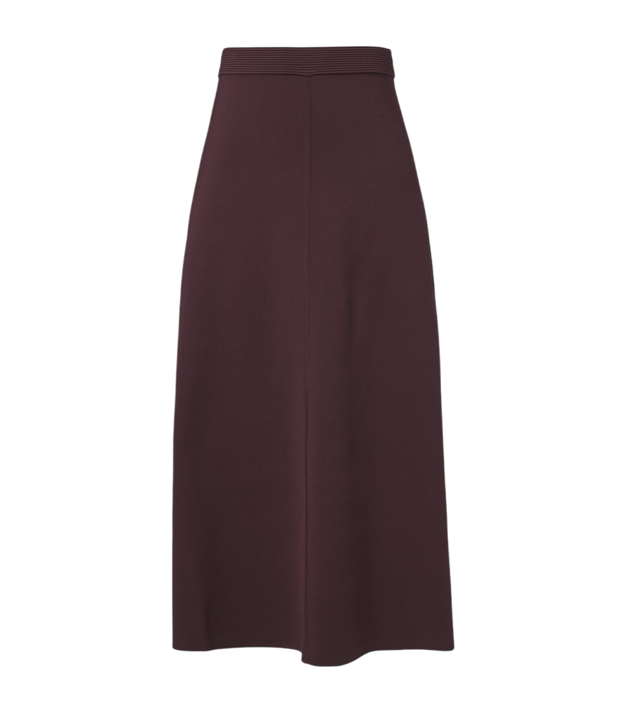 Joseph Helius jersey midi skirt