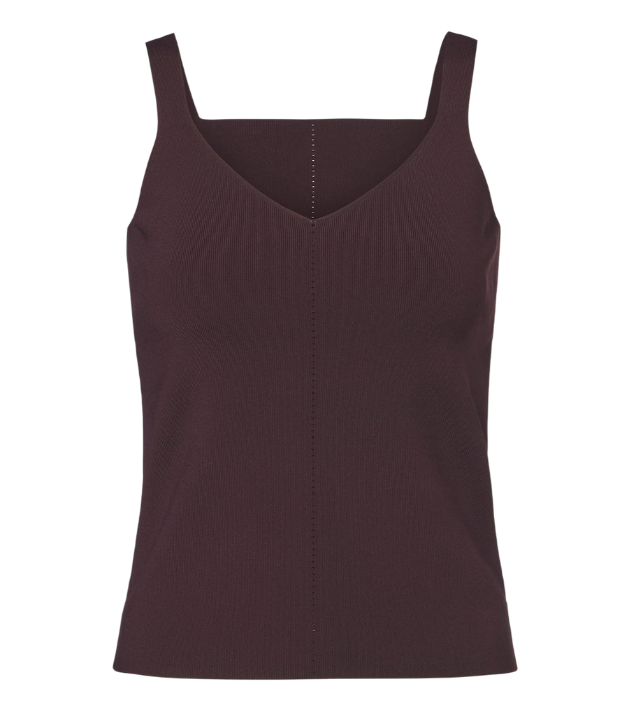Camiseta de tirantes de punto canalé Joseph Joann