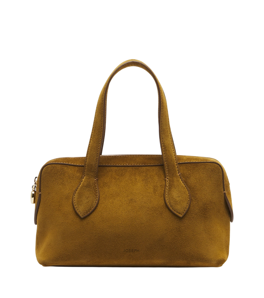 Mini sac à poignée supérieure Loaf en daim de Joseph