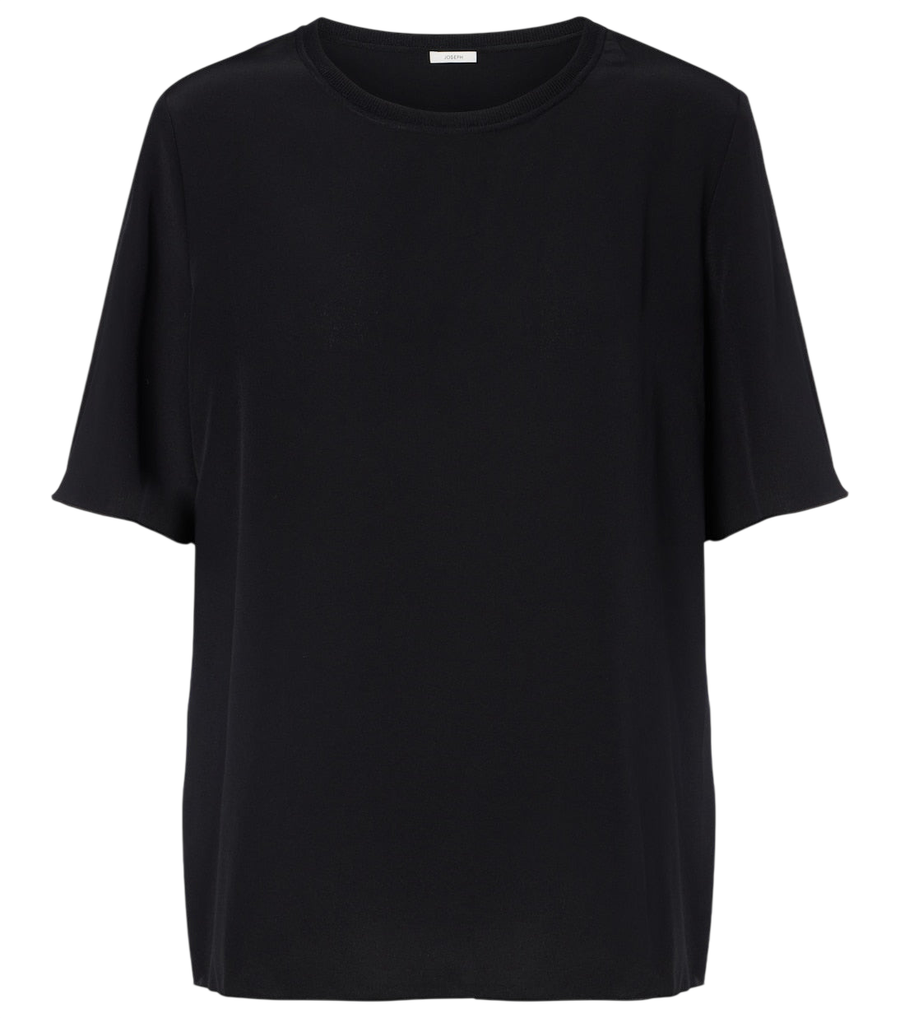 Camiseta de crêpe de soie de seda Joseph Rubin
