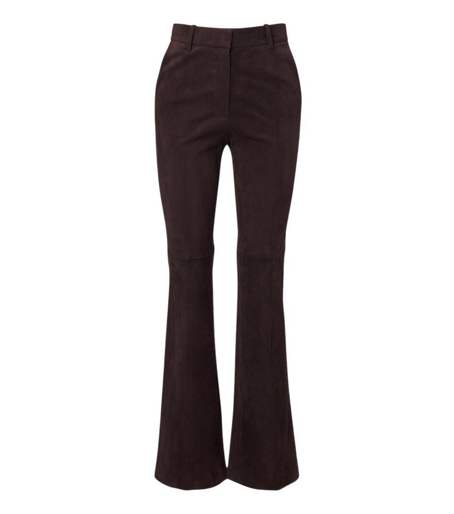 Joseph Tafira suede flared pants