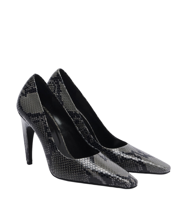 Zapatos de salón JUDE Fame de piel con efecto serpiente