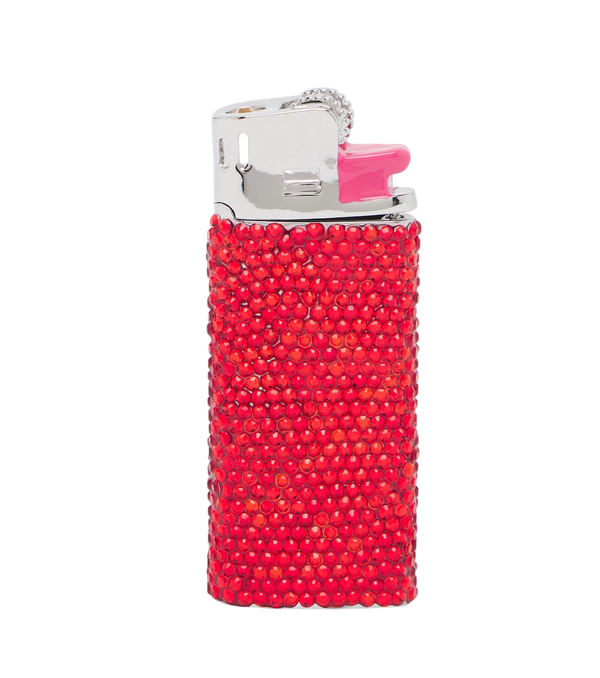 Judith Leiber Couture Hai un accendino? Portapillole in miniatura a forma di fiamma