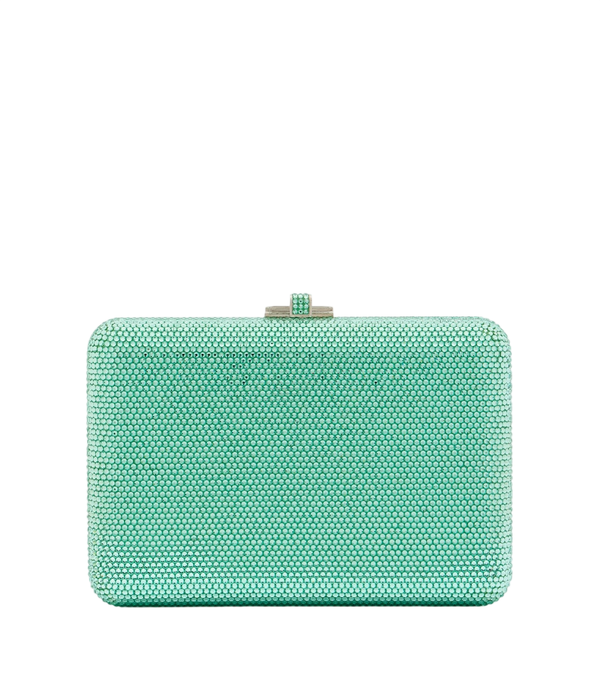 Judith Leiber Couture Pochette Slim Slide decorata