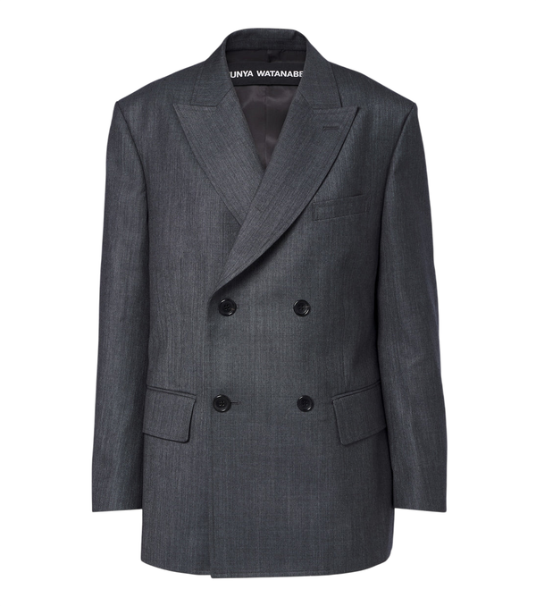 Junya Watanabe Double-breasted wool blazer