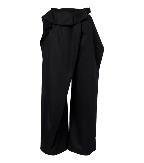 JW Anderson Belted wool wide-leg pants
