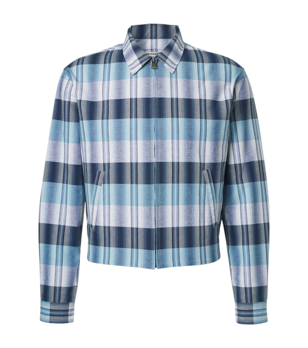 JW Anderson Checked cotton blouson jacket