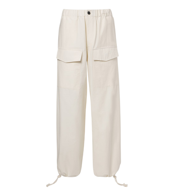 JW Anderson Cotton-blend wide-leg pants