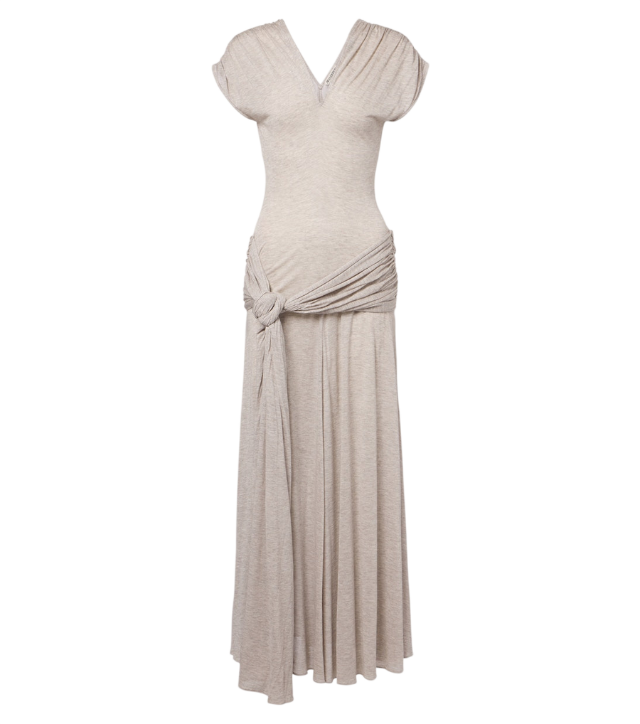 JW Anderson Draped jersey maxi dress