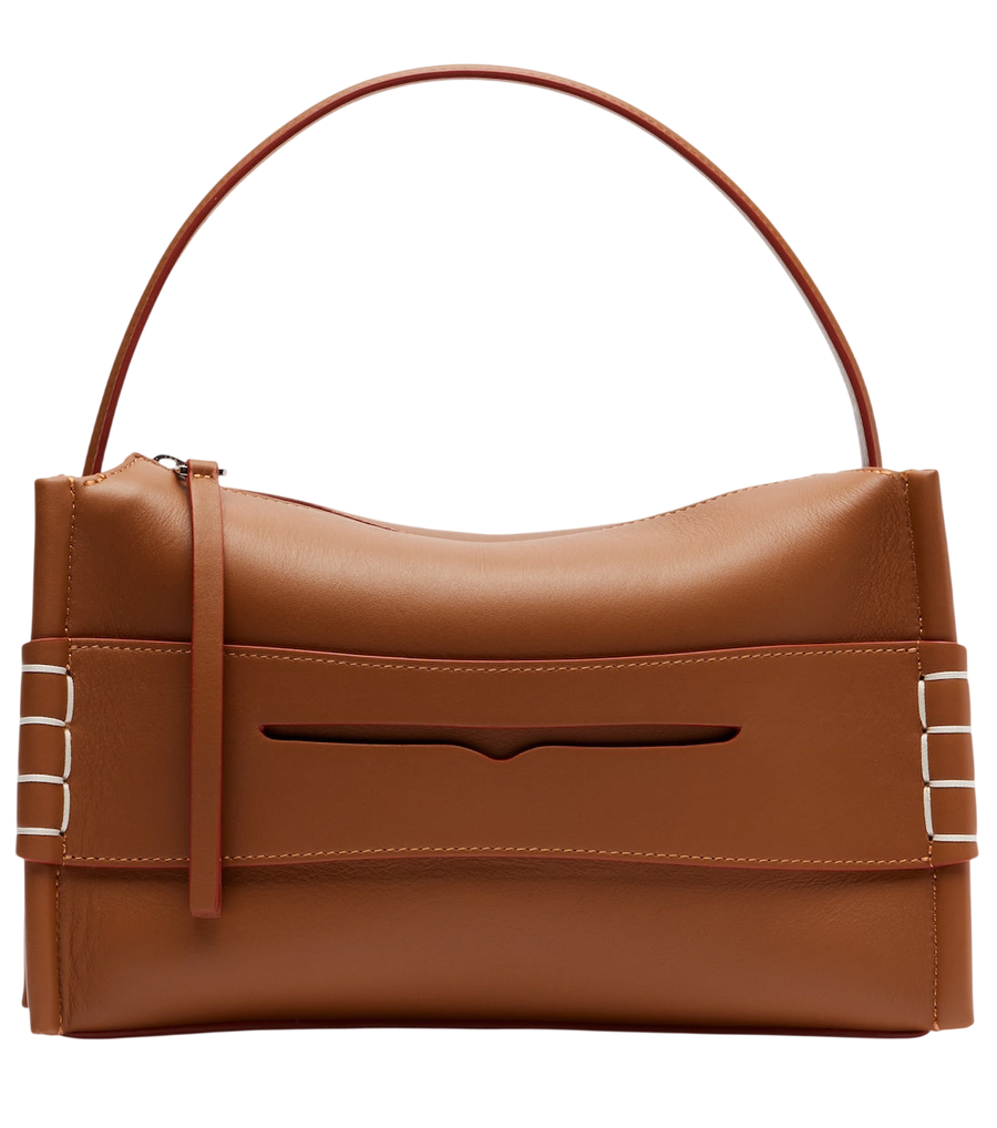 Sac à main à poignée supérieure en cuir Loafer JW Anderson