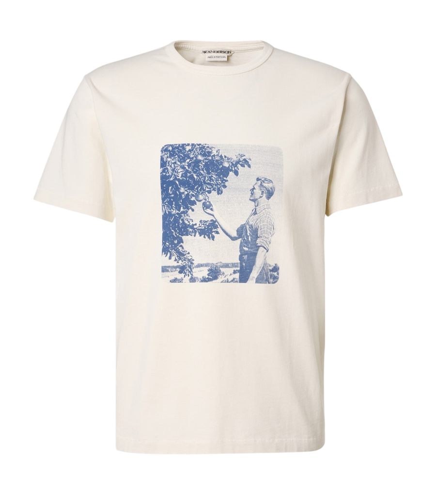 JW Anderson Printed cotton jersey T-shirt