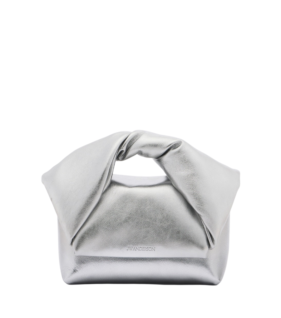 JW Anderson Twister Small leather top-handle bag