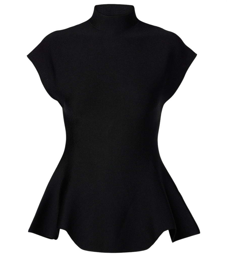 Top peplum Andra de Khaite