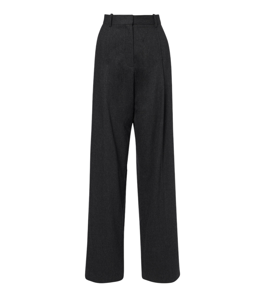 Khaite August wool and cashmere wide-leg pants