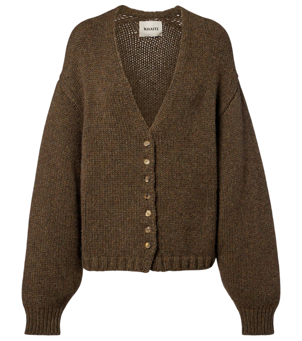 Khaite Axel oversized cashmere cardigan