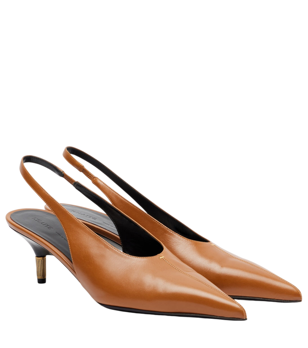 Zapatos de salón destalonados de piel Bella 55 de Khaite