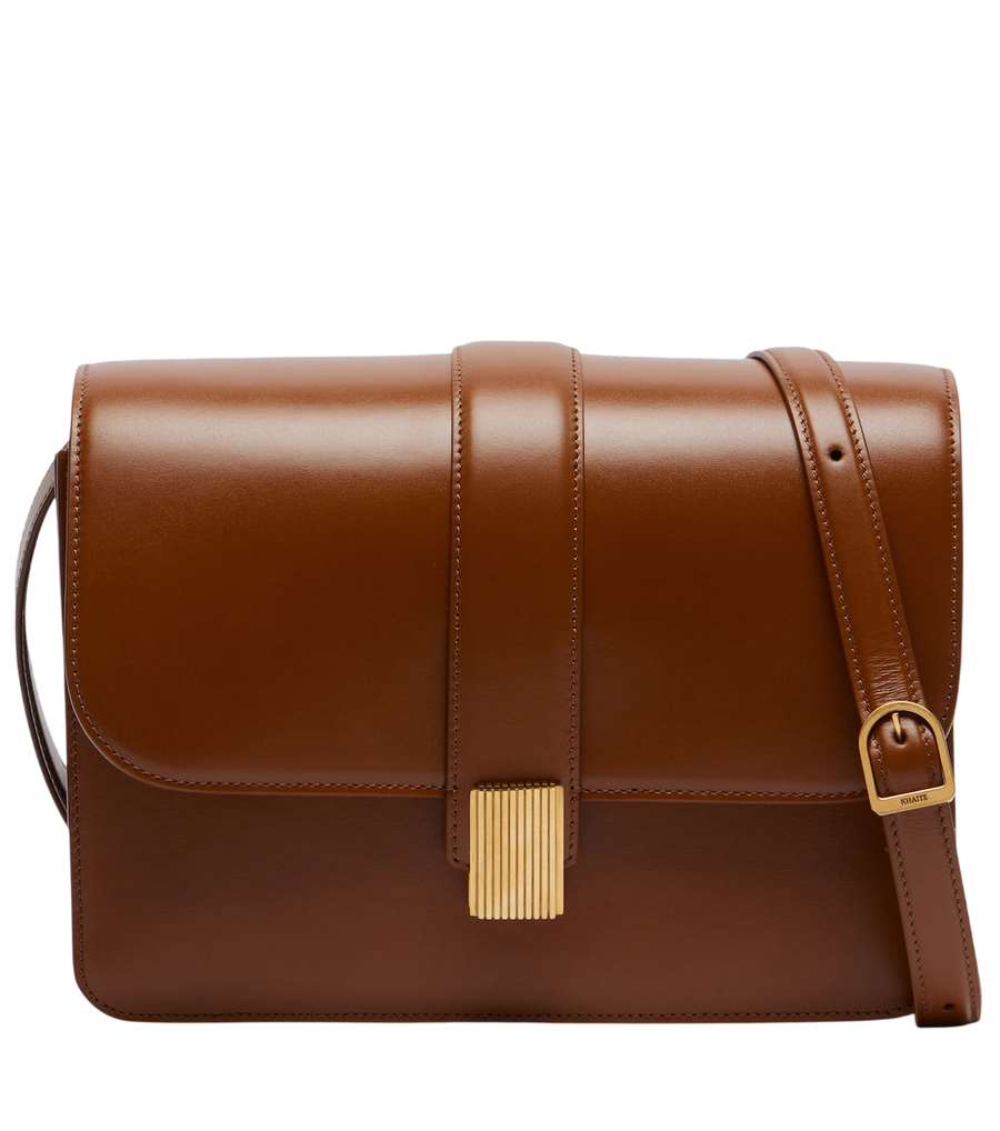 Khaite Blake leather crossbody bag