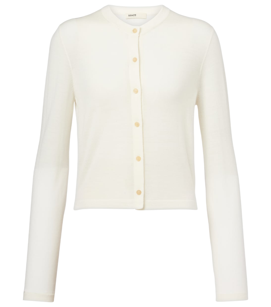 Khaite Brieta wool-blend cardigan
