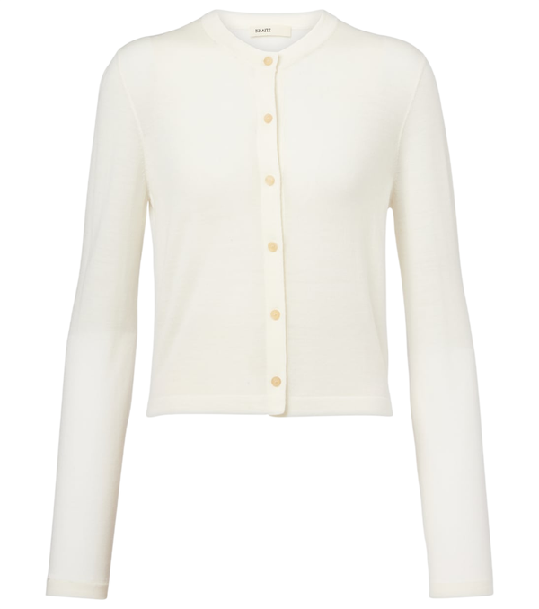 Khaite Brieta wool-blend cardigan