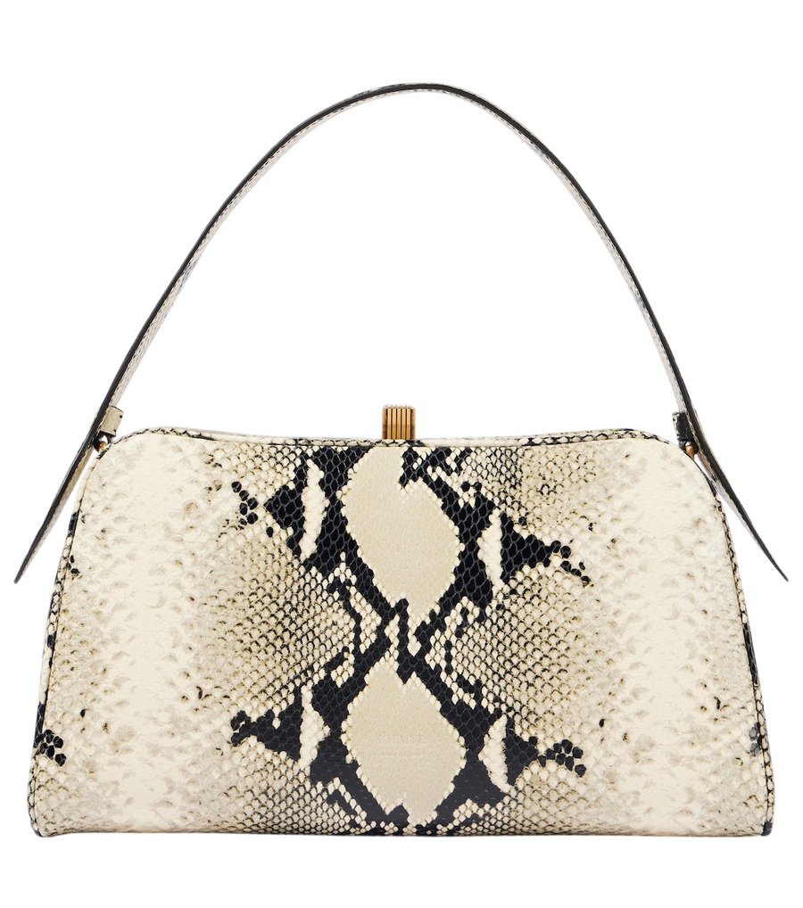 Khaite Cate snake-effect leather shoulder bag
