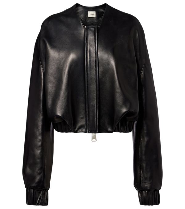 Khaite Cordan leather jacket