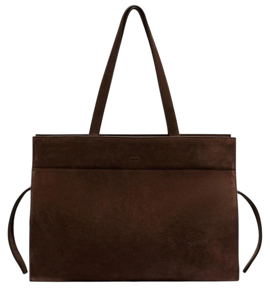 Khaite Crosby Suede Tote Bag