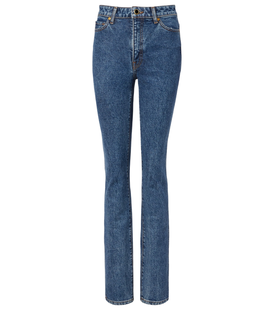 Jeans de corte slim y tiro medio Daria de Khaite