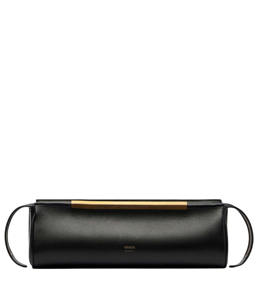 Pochette en cuir Donna de Khaite