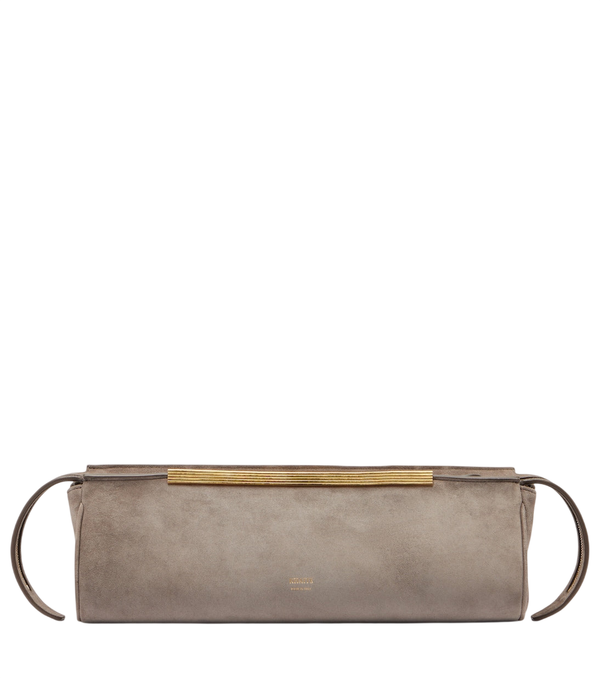 Pochette in pelle scamosciata Khaite Donna