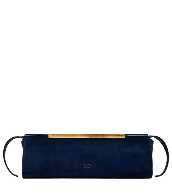 Pochette in pelle scamosciata Khaite Donna