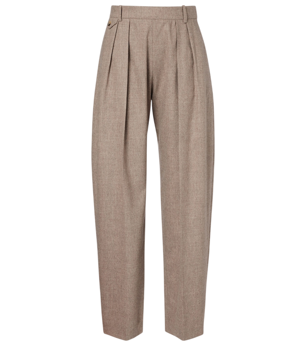 Khaite Dugan wool-blend tapered pants
