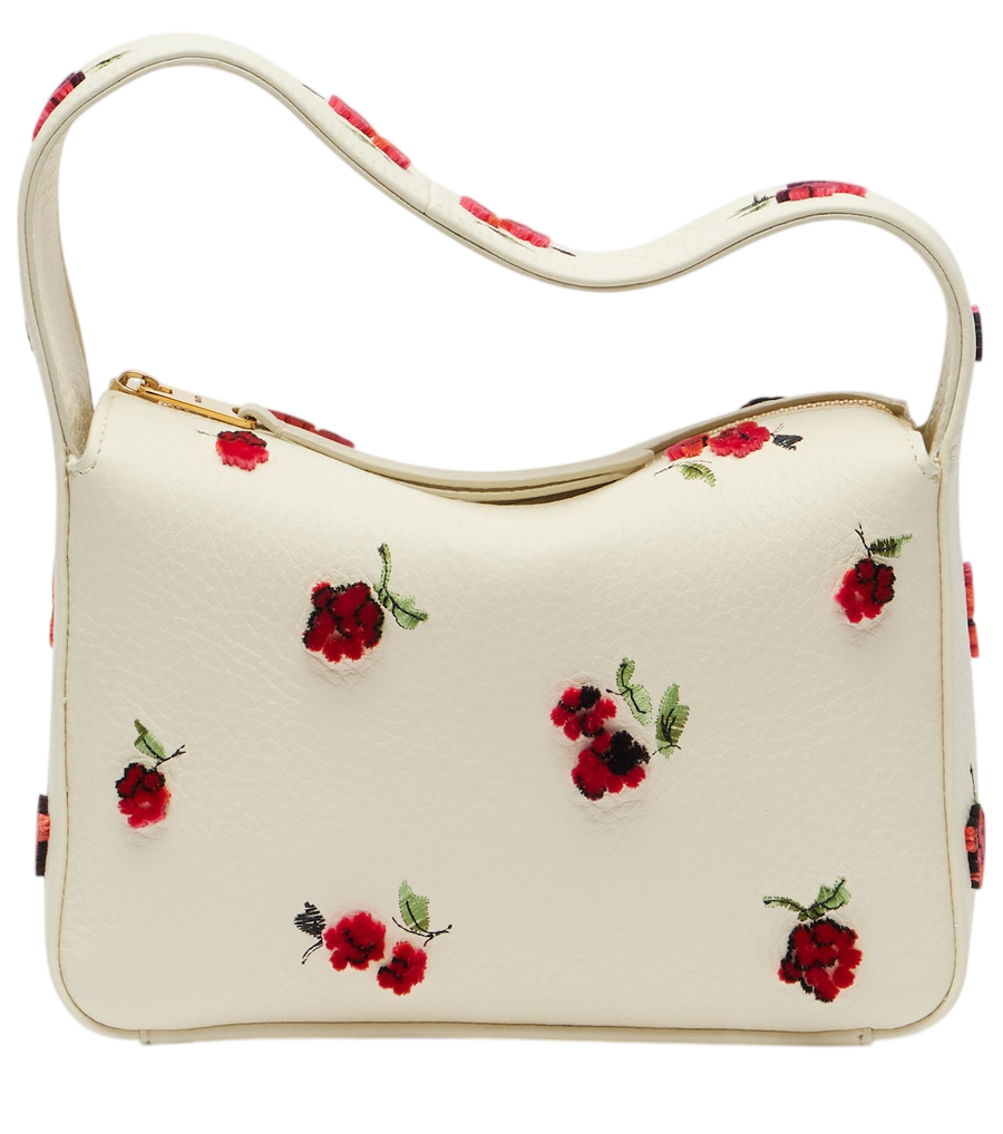 Bolso de hombro pequeño Khaite Elena de piel
