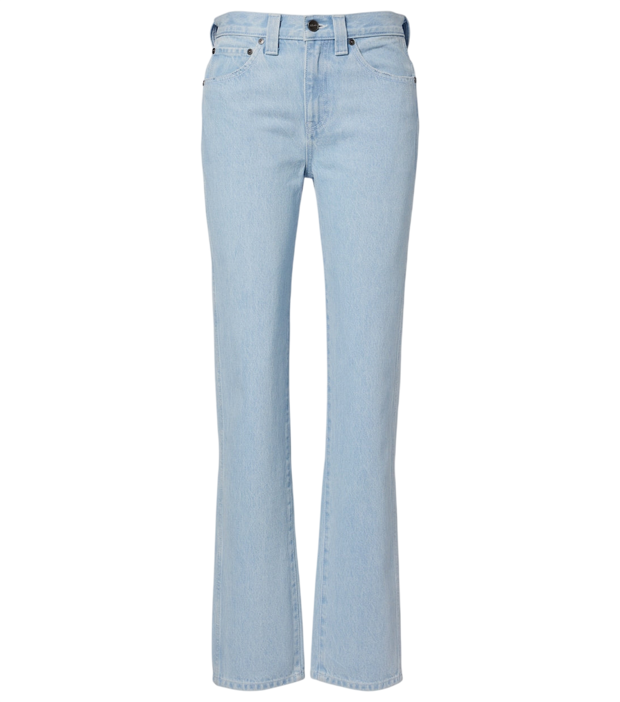 Khaite Calça jeans reta Farley