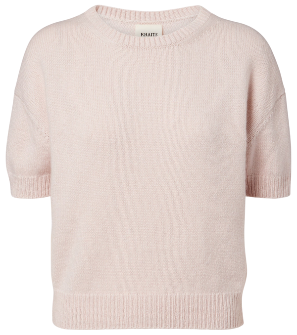 Khaite Golden cashmere sweater
