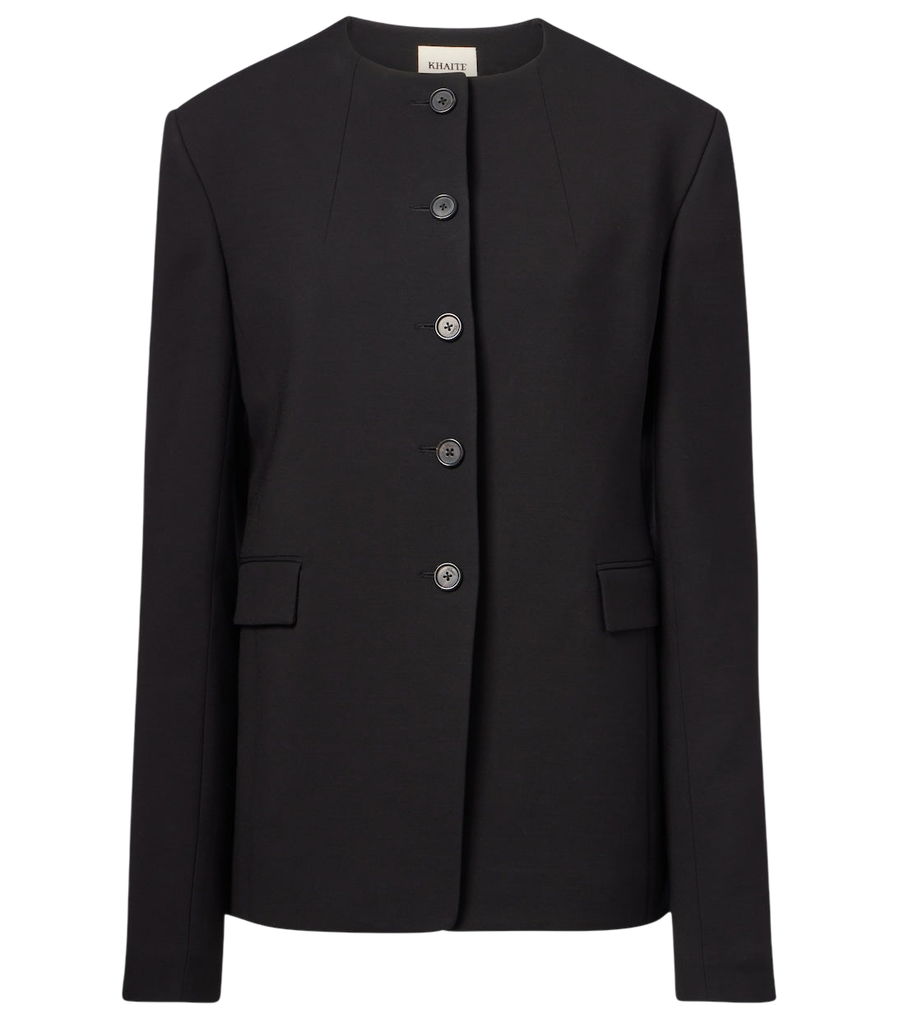 Khaite Jameson wool-blend jacket