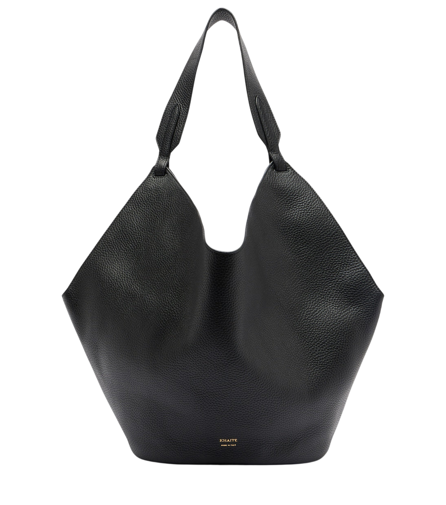 Khaite Lotus Medium leather tote bag